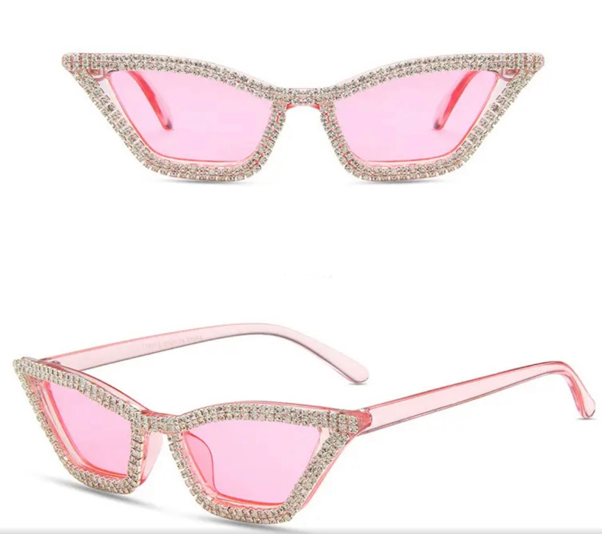 So Bling Rhinestone Sunglasses